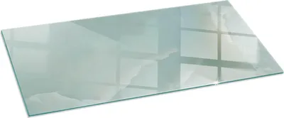 Obrázek produktu pro Skleněná podlahová deska 125x50 cm - Krbová deska skleněná - Krbová deska skleněná - Ochranné sklo - Ochranná deska proti jiskrám - Skleněná podlahová deska nehořlavá - Tepelná ochrana - Ochrana podlahy ze skla - Jemný mramorový vzor