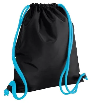 Image de Sac de sport Bagbase Icon FK175 (taille unique) (noir/bleu)