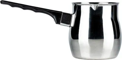 Obrázek produktu pro Turecká konvička na kávu z nerezové oceli 18/10 s rukojetí – 340 ml