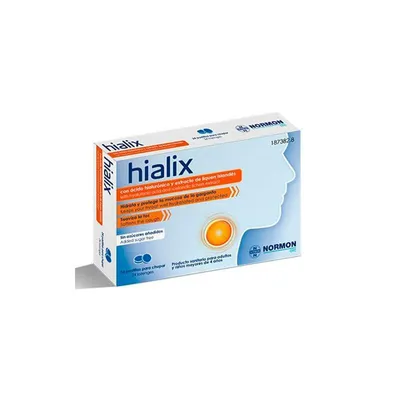 Zdjęcie produktu dla Normon Hialix 24 Pastillas Para Chupar