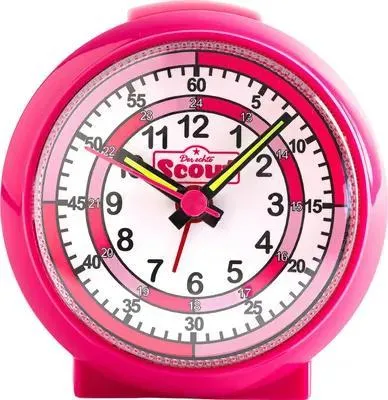 Produktbild von Scout Kinder Wecker 166000020 LearnTheTime rosa pink
