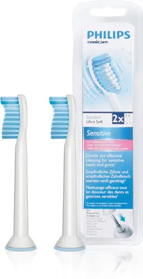 Produktbild von Philips Sonicare sensitive Standard-Schallzahnbürstenköpfe HX6052V8