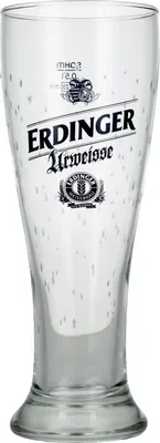 Produktbild von Erdinger Urweisse Weizenbierglas 0,5l, klassische Form für Weißbiere mit Logo