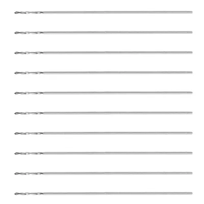 Image de 10 forets hélicoïdaux à petite tige droite Outils pour perceuse à perles K10 0,3 mm