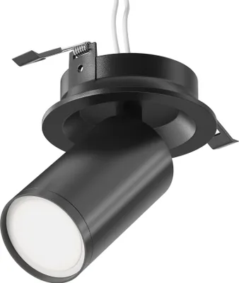 Produktbild von Maytoni FOCUS S Deckenleuchte, 1-flammig, GU10, Aluminium, Schwarz, dimmbar