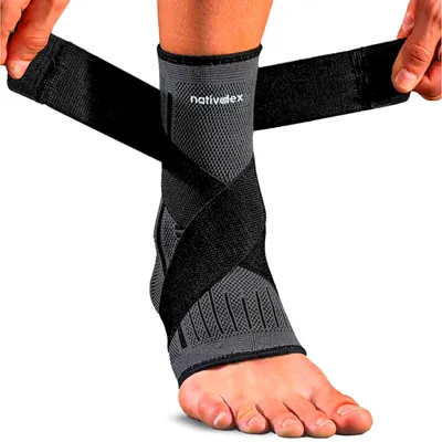 Imagen del producto de Soporte para tobillo, para estabilización y compresión, color , ideal para deportes