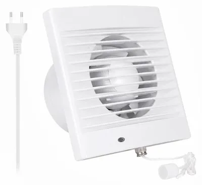 Zdjęcie produktu dla Wentylator wyciągowy 150 mm, 18 W, wydajność 320 m³/h, wentylator wyciągowy 6 cali