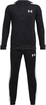 Produktbild von Under Armour Ua Knit Trainingsanzug mit Kapuze - Schwarz 1376329-001__YLG