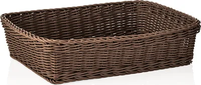 Produktbild von Systemkorb Korb braun Gastro 40 x 30 x 10 cm, Polypropylen