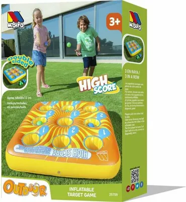 Obrázok produktu pre Nafukovacia hádzacia hra 3 výhry so 6 loptičkami