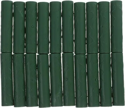 Produktbild von 20 Gartenrohrverbinder aus PP für 8-mm-Stäbe, Pflanzenstabadapter für stabile Pflanzenstützen im Garten, geeignet für Tomaten, Weinreben und Rankgerüste