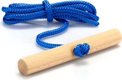 Produktbild von com-four® Schlittenleine mit Holzgriff, Rodelzubehör Zugseil für Schlitten, Dreirad oder andere Kinderfahrzeuge, Premium  Germany!