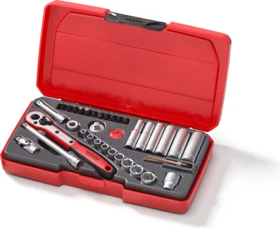Obrázek produktu pro Tengtools 167290105 T 1436.1/4, Sada Nástrčných Hlavic (Mr1436)