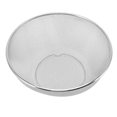 Obrázek produktu pro Nerezové síto, síto na rýži, salátová mísa, mikroporézní nerezové síto, čistič rýže, sítová mísa, koš na ovoce