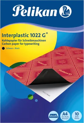Image de Pelikan® 401026 Papier carbone interplastic 1022 G® - A4, 10 feuilles