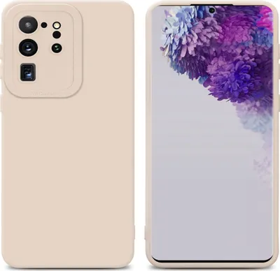 Produktbild von Cadorabo Hülle für Samsung Galaxy S20 ULTRA Schutz Hülle in Rosa TPU Silikon Etui Case Handyhülle