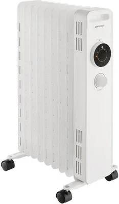 Produktbild von Concept RO3309, Öl-Heizlüfter, Öl, 0,18 m, Drinnen, Flur, Weiß
