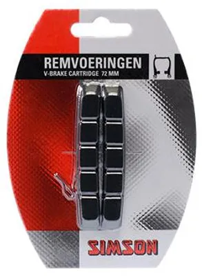 Produktbild von Simson Bremsbeläge für V-Bremspatrone