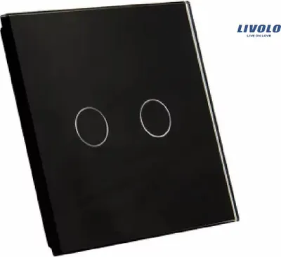 Produktbild von LIVOLO GLASPLATTE schwarz (2)