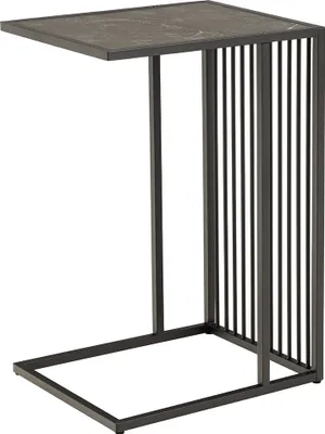 Obrázek produktu pro Smuk Side Table U Shape Violet Marble Black