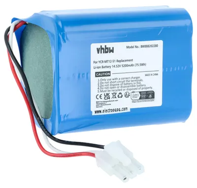 Produktbild von vhbw Akku kompatibel mit Miele Scout RX3, RX2 Saugroboter (5200 mAh, 14,52 V, Li-Ion)
