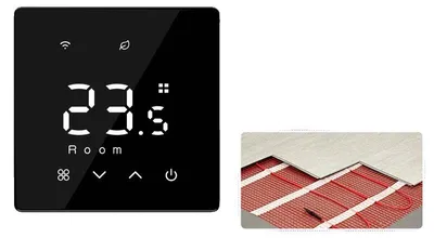 Productafbeelding van Slimme thermostaat, WLAN-bediening, spraakbesturing, elektrische verwarming