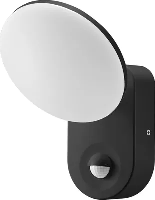 Produktbild von Adviti | LED-Wandleuchte - Schwarz - 15W - Mit Bewegungsmelder - IP65 wetterfest