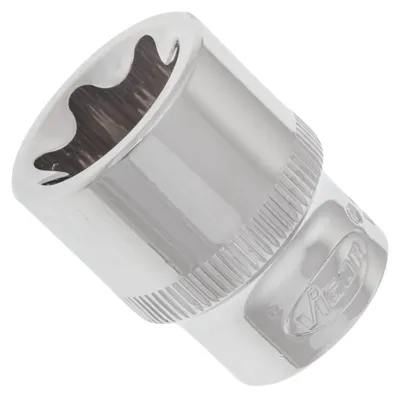 Produktbild von Vigor V2729N, Steckschlüsselbuchse, Edelstahl, 1 Kopf/Köpfe, 3/8", Metrisch, 20 mm