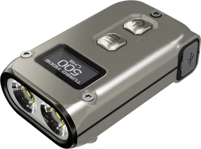 Zdjęcie produktu dla Nitecore TINI 2 Titanium ładowalna lampa brelok do kluczy 500 lumenów