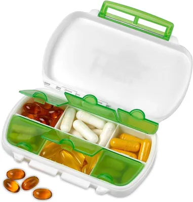 Image de Boîte étanche pour médicaments et compléments alimentaires