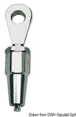 Obrázek produktu pro Svorka s očkem pro spojování AISI 316 Ø 6 mm , 1 kus