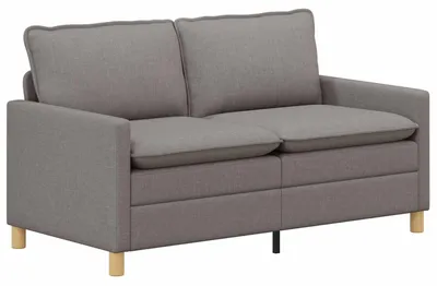 Obrázok produktu pre vidaXL Pohovka Taupe 156 x 81 x 87,5 cm, látka