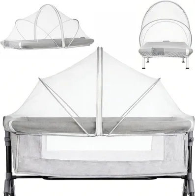 Produktbild von Mückennetz für Babybetten, universelles Insektennetz für Kinderbetten