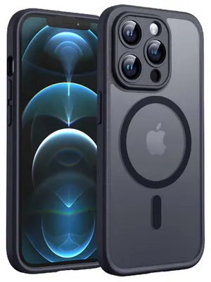 Obrázek produktu pro Techsuit – PureFrost MagSafe pouzdro pro iPhone 12 Pro Max – matná černá