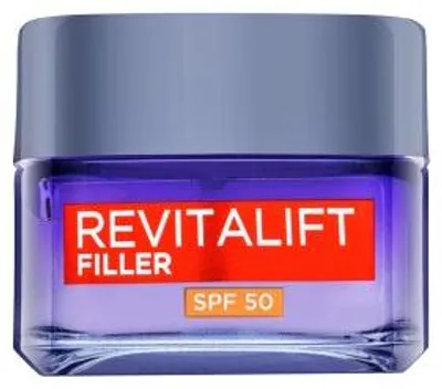 Produktbild von L´Oréal Paris Revitalift Filler auffüllende Tagescreme Hyaluronic Acid Anti-Wrinkle Cream SPF 50 50 ml