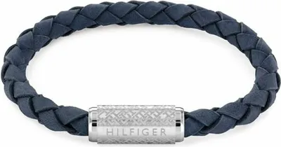 Immagine prodotto di Tommy Hilfiger 2790480 braccialetto in pelle da uomo 21 cm