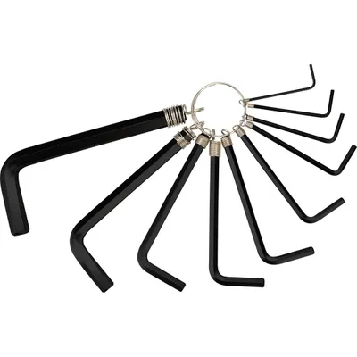 Immagine prodotto di TOPEX Chiavi esagonali 1,5-10 mm, set di 10 pezzi.