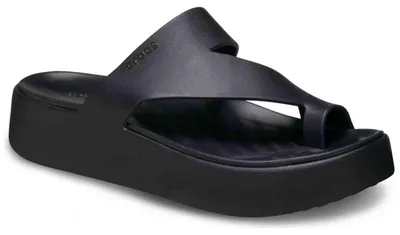 Produktbild von Crocs Getaway Platform Toe Loop Flip-flops Schwarz EU 39-40 Frau Schwarz EU 39-40