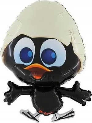 Produktbild von Calimero Folienballon Schwarz 21"", 1 Stk.