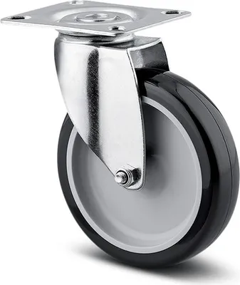 Image de Roulette de meuble pivotante 1470 bande souple O 75mm