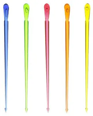 Produktbild von 8.000 Deko-Picker, PS 8 cm farbig sortiert Drop