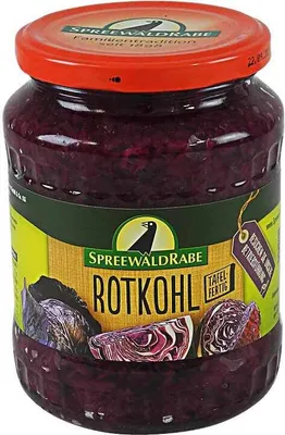 Produktbild von Spreewälder Rotkohl (tafelfertig / 720 ml Glas)