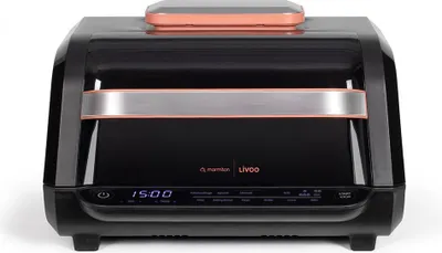 Image de Friteuse sans huile 6l 1700w noir - Livoo - DOC305 - air fryer grill