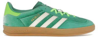 Produktbild von adidas Gazelle Indoor Semi Court Green Velvet (Women's) - EU 41 1/3