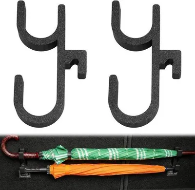 Immagine prodotto di Organizer per bagagliaio auto - 2 pezzi - Nero - Montaggio senza attrezzi