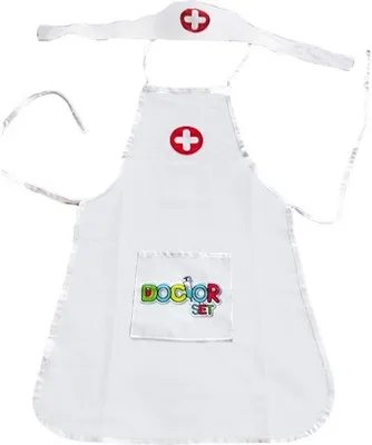 Produktbild von WOOPIE Schwesternoutfit Eine einheitliche Schürze mit einer Schwesternmütze