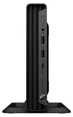 Produktbild von HP Pro Mini 400 G9 Desktop PC Intel® Core™ i5 16 GB DDR5-SDRAM Windows 11 Pro Mini PC Schwarz