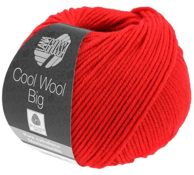 Produktbild von Lana Grossa - Cool Wool Big 0923 leuchtendrot