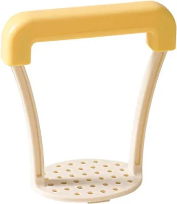 Image de Presse-purée manuelle, avec un manche de 13 cm, idéale pour couper le riz, sans rayures, pour la cuisine, la pâtisserie, les légumes
