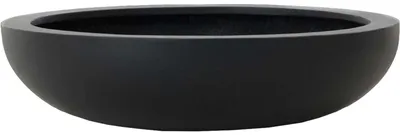Image de VIVANNO Coupe décorative en fibre de verre PLANA Coupe, anthracite mat - 54x14 cm